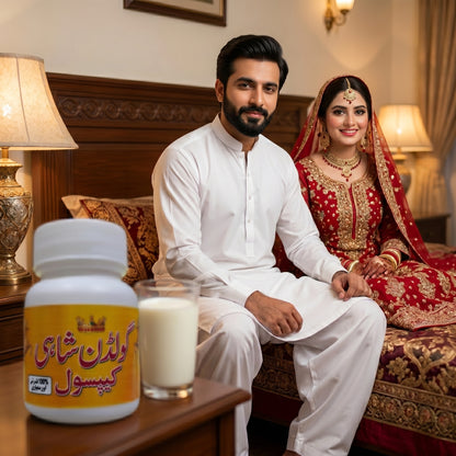 Golden Shahi Capsule 100% Natural and Organic