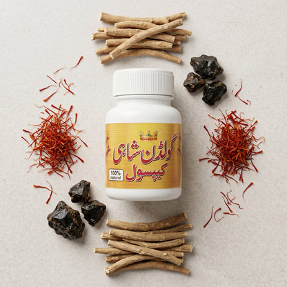 Golden Shahi Capsule 100% Natural and Organic